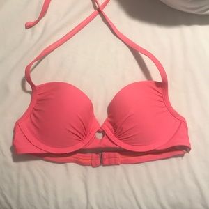 Bright pink Bikini top